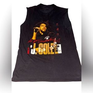 J Cole tour  shirt